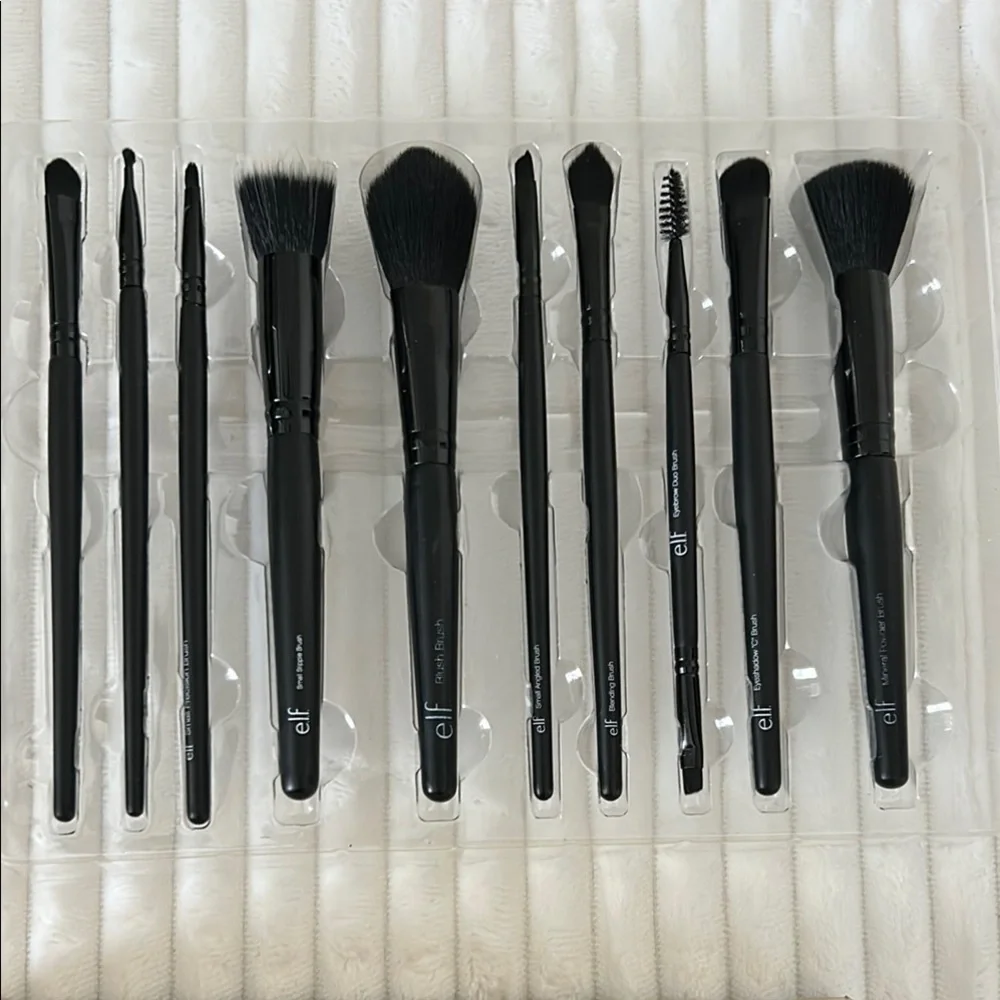 ELF Studio Bundle - Brush Set and Beauty Sponge Trio